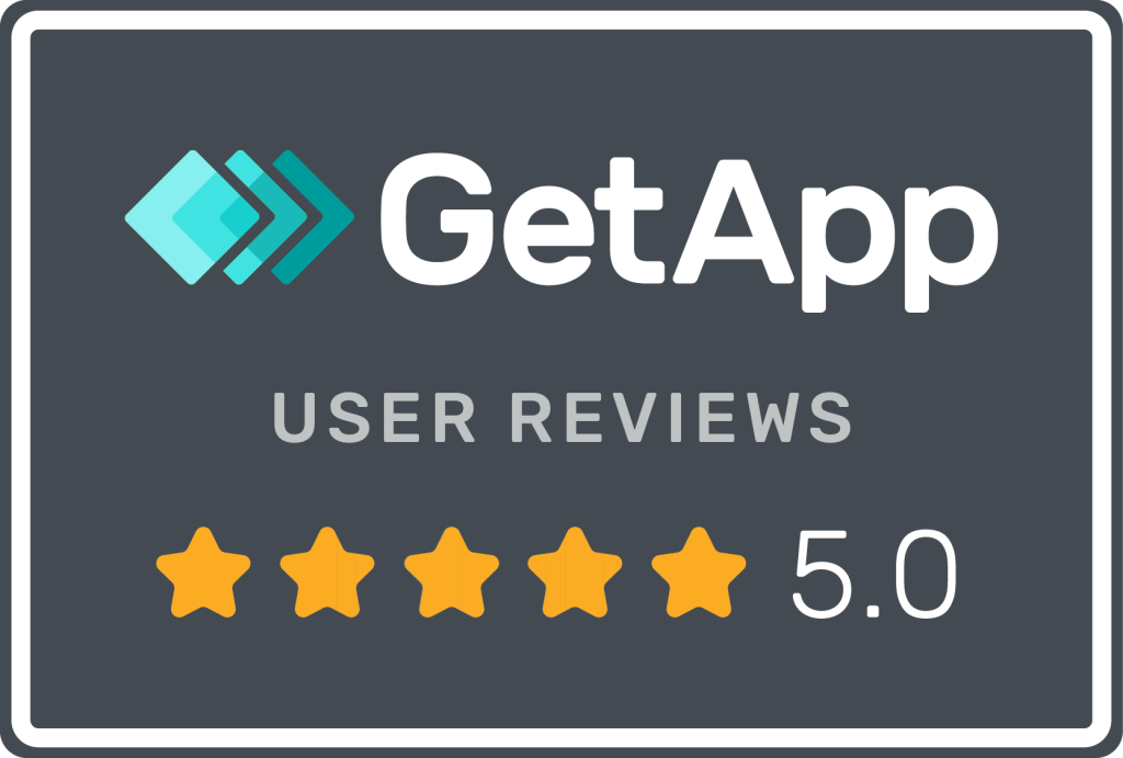 GetApp 5-Sterne-Bewertung